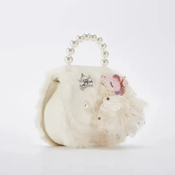 'Miss Spring' Cream Purse - Picture 2 of 5